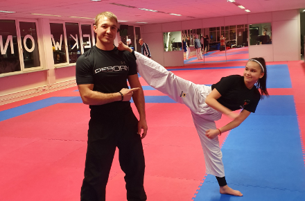Coaching mit Deutscher Meisterin im Taekwondo