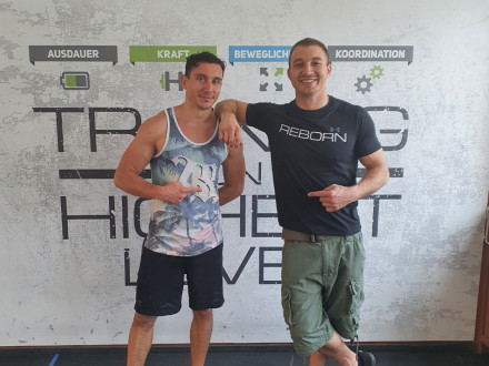 Iron Ben im Personal Training mit Coach Wolf