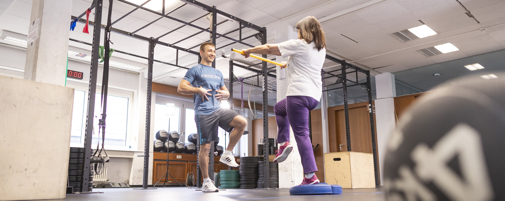 Sporttherapeutisches Training bei Schmerzen und Problemen in Stuttgart